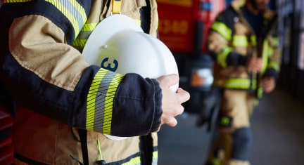 Fire Fighters Head Out to do Valuable Work