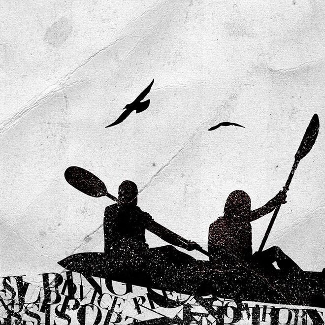 Illustration of Kayakers