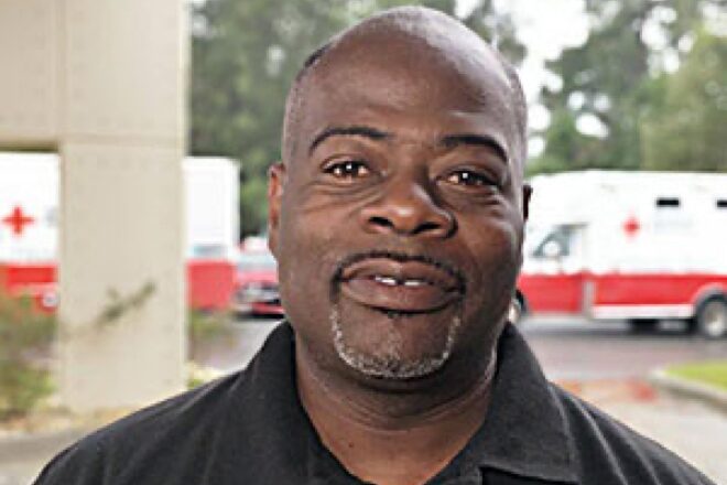 Tony Briggs Chief Executive Officer for the Red Cross