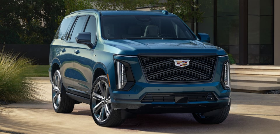 Escalade body shot in driveway