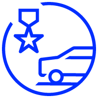 Smart Driver blue icon