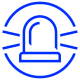 OnStar Emergency Services Icon Blue