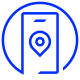 OnStar Locations Services Icon Blue