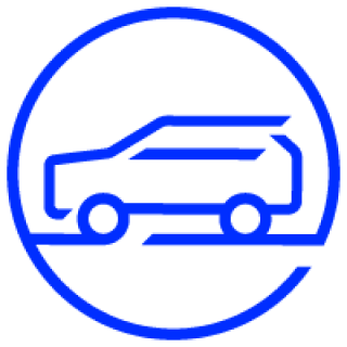 OnStar Smart Driver Blue Icon