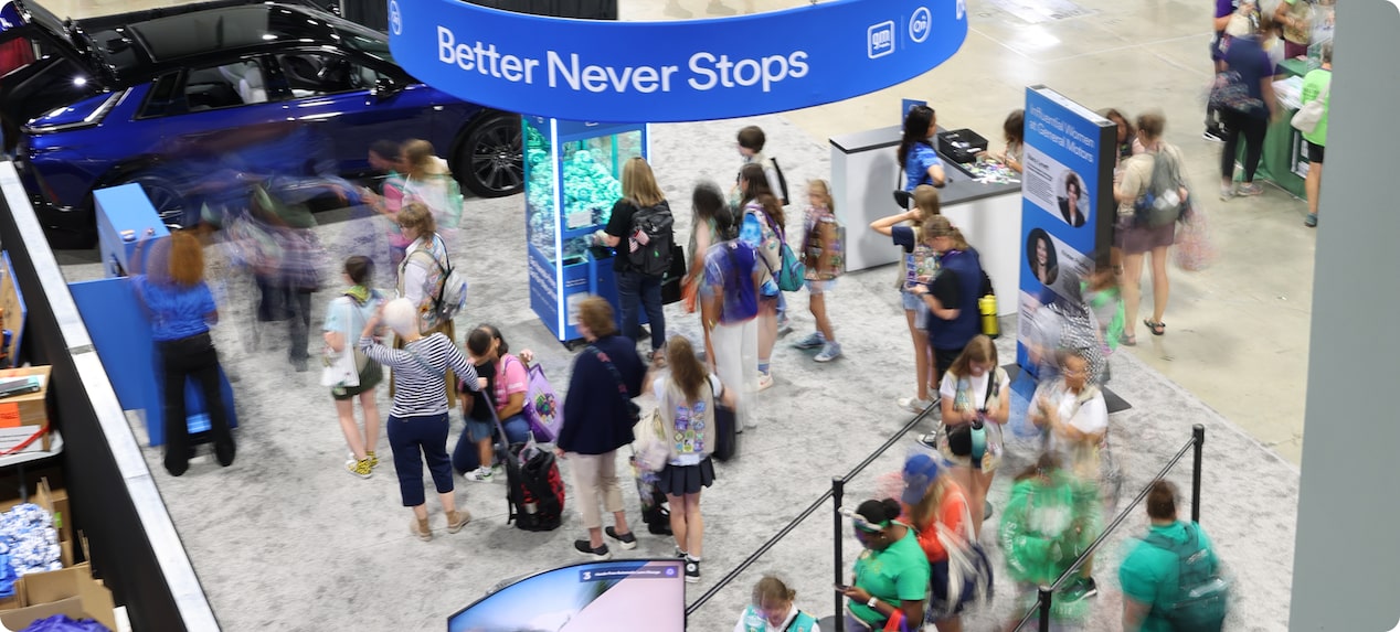 OnStar and Girl Scouts collaborate to support girls exploring future STEAM careers.