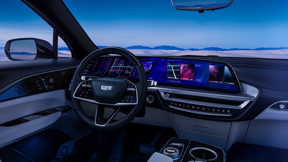 View of Steering Wheel and Center Dashboard