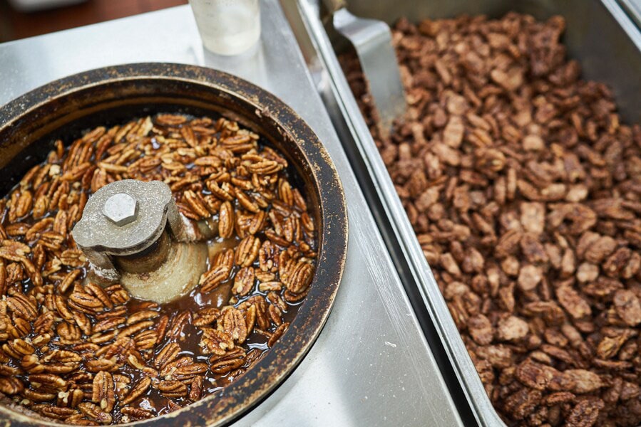 Road Trip Snacks Being Made in a Factory